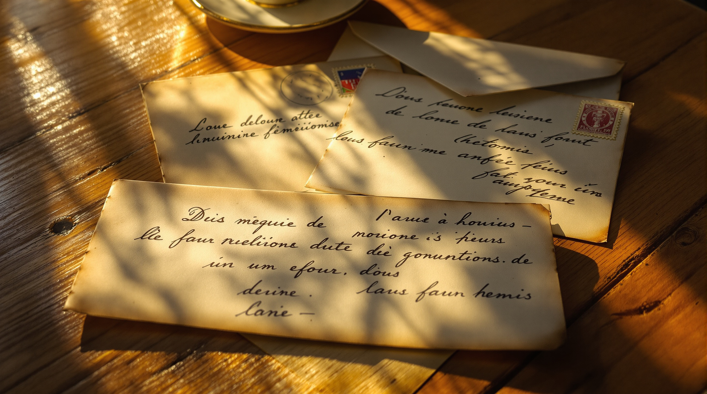 Correspondances européennes — lettres et échanges